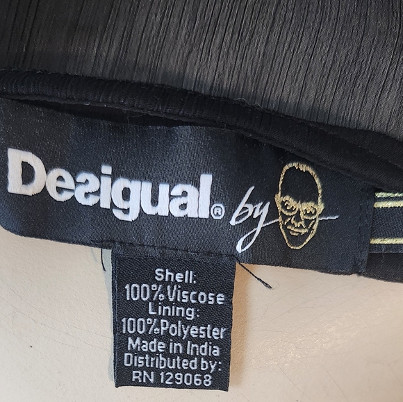 Desigual drapey top with sequinned embelishment - Picture 3 of 8